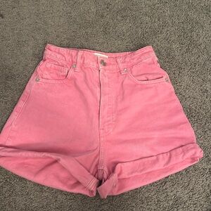 Zara pink shorts